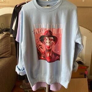 Pink Nightmare Freddie Krueger Crewneck Sweatshirt